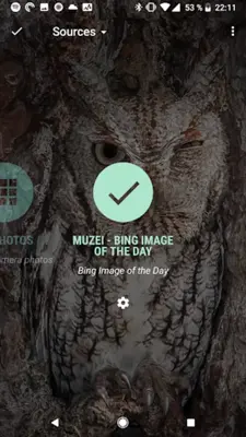 Muzei - Bing Image of the Day android App screenshot 0